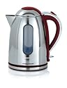 Morphy Richards Splash of Colour Q Element Kettle Burgandy