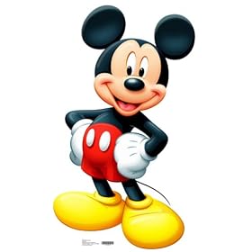 Mickey Mouse Life Size Cutout 42in