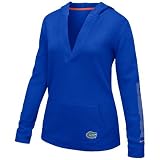 Nike Florida Gators Ladies Royal Blue Waffle Thermal Hoody Sweatshirt