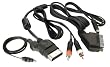 Digital AV Cable - inkl. AV Scart, Separate RCA Audio, S-Video Output, Optical Cable