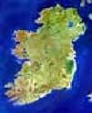 Art Poster Print - Ireland From Space - Artist: unknown- Poster Size: 40 X 28