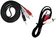 Audio Stereo Y-Cable for All iPod , iPod Touch 2nd Generation , iPod (video) , iPod nano , iPod Nano 4th Generation , iPod photo , iPod mini players , iPod Classic , iPod Classic 120GB , and Microsoft Zune (6 FT.)