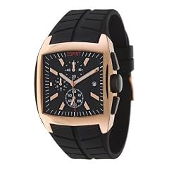 Esprit Herren-Armbanduhr Workout Rose Black ES102061006