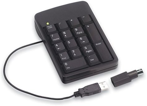 Targus PAUK001U USB Retractable Calculator/Keypad