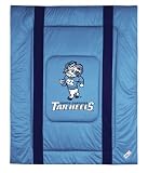 North Carolina Tar Heels ( University Of ) NCAA Sidelines Full or Queen Bed/Bedding Sport Comforter