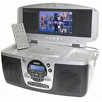 Haier PDTB7 / PDTB7 / PDTB7 Portable TV/DVD/Boombox with 7 LCD Screen