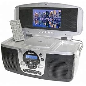 Haier PDTB7 / PDTB7 / PDTB7 Portable TV/DVD/Boombox with 7 LCD Screen
