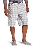 Calvin Klein Jeans Men's Transparant Plaid Cargo Short