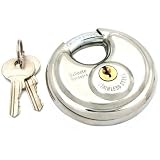 Stainless Steel Disc Padlock Storage Shed Gate Security