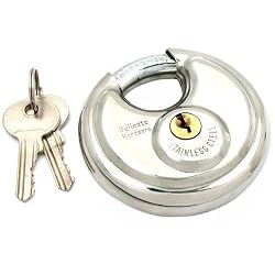 Stainless Steel Disc Padlock Storage Shed Gate Security