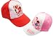 Quality White/Red High School Musical Hat Painters Cap SET of 2!!! , Hannah Montana Hat Also available!