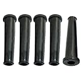 uxcell ワイヤースリーブブーツ　ワイヤーのブートスリーブ　日立110 CM4SB　大理石切断機　5個　ゴムケーブル　カバー　キャップ