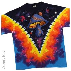 LIGHT FANTASY T-Shirt - Space Shrooms (Tie-Dye)