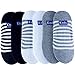 Keds Ladies No-show Cotton Liner 6-pack-basic Stripe
