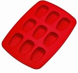 KitchenAid Silicone Mini Madeline, Red