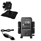 HTC P3470 Auto Bean Bag Dash Holder with Car Charger - Uses Gomadic TipExchange