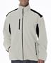 UltraClub Men's Waterproof Soft Shell Jacket - Sand/Black - Large