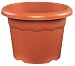 Emsa 501724 Blumenkübel, rund 50 cm Ø, terracotta VALENCIA