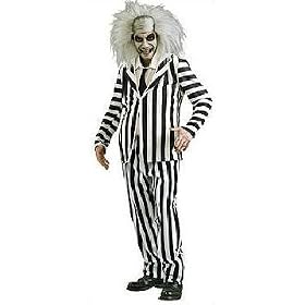 beetlejuice Beetle Juice Costume Fancy Dress Halloween