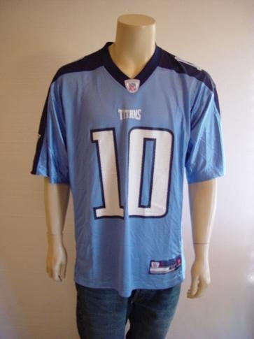 Reebok Tennessee Titans Vince Young Replica Jersey Large