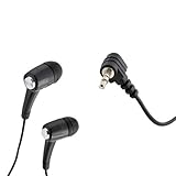 2.5mm Earbuds Headset Black #5 for Nokia Surge 6790/ Snapper/ 1661/ Mural 6 ....