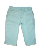 Girls Colored Denim Fray Hem Bermuda Shorts