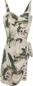 Wild Orchid Hawaiian Aloha Sarong Dress