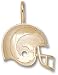 St. Louis Rams Solid 14K Gold Helmet Pendant