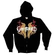 GOD FORBID - Raven - Black Zip Up Hoodie