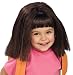 Childrens Girls Kids Wigs Dora the Explorer Costume Wig Girls Standard
