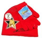 Hannah Montana Knit Hat and Glove Set