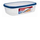 Rubbermaid FG5188RDBLUE Flex & Seal Rectangle 4-1/2-Quart Food Storage Container
