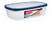 Rubbermaid FG5188RDBLUE Flex & Seal Rectangle 4-1/2-Quart Food Storage Container