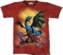 The Mountain Classic Blue Dragon Adult Tee Shirt