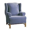 Stretch Pearson Slipcover Collection - Federal Blue