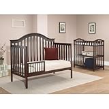 Sorelle Lynn 4-in-1 Convertible Crib w, Changing Table Nursery Set in Merlot Sorelle Lynn 4-in-1 Convertible Crib w, Changing Table Nursery Set in Merlot