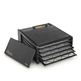 Excalibur 3500B Excalibur 3500B 5 Tray Deluxe Dehydrator Black 1 Black