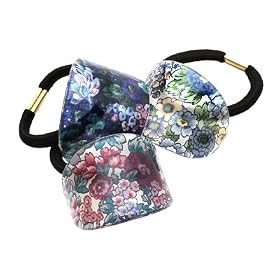 France Luxe Oval Ponytail Holder - Liberty of London