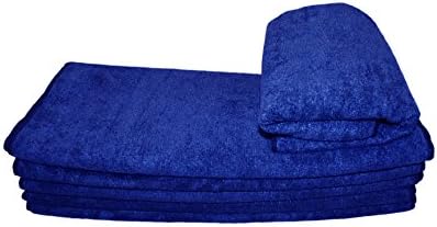 6 DOZEN 72pcs Premium Microfiber Towel 16" X 27" - Royal Blue