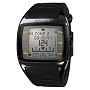 Polar FT60 Men's Heart Rate Monitor Watch (Black with White Display)