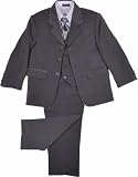 5-Piece Boys Grey Suit