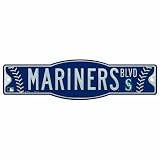 MLB Seattle Mariners 4.5-by-17 Sign Amazon.com