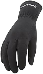 Black Diamond Mid Weight Digital Glove Liners, Black, Small