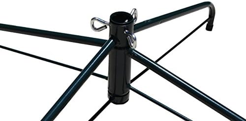 Artificial Metal Christmas Tree Stand Green 12' 10' 9' 8' 7' 6' Foot Trees 1 1/4" Diameter Bases