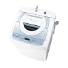 TOSHIBA 7.0kg DDインバータ銀河 全自動洗濯機 シャイニーブルー AW-70DF(WL)