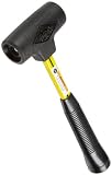 Nupla SPI-156 Quick Change Impax Power Drive Dead Blow Hammer without Tips, C Grip, 12.5" Long Handle