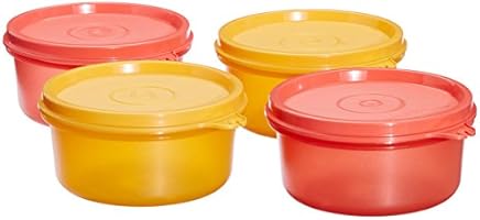 Tupperware Tropical Twin Round (Set Of 4)