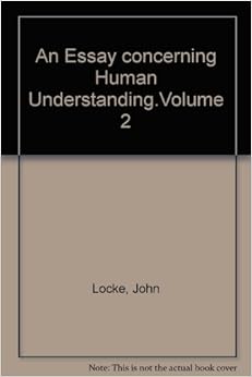 Essay on human understanding