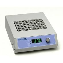 Benchmark Scientific BSH1002 Double Position Digital Dry Bath Incubator, 20 Width x 8 Height x 23 Depth cm, 115VAC, +5 to 150 Degree C