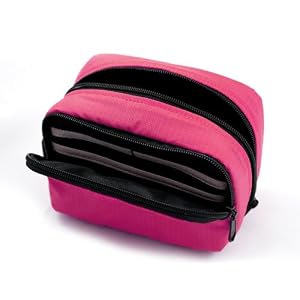 JVC GZ-HD30 Camcorder CaseCrown Mobile Padded Personal Camcorder Carrying Case (PINK)